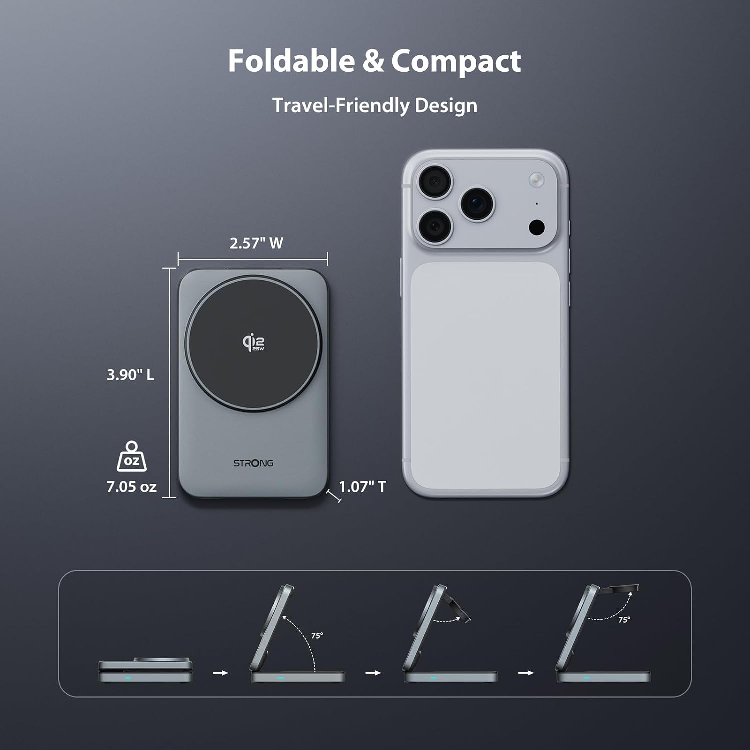 Thumbnail 6 de STRONG 3-in-1 Wireless Charging Station, 25W