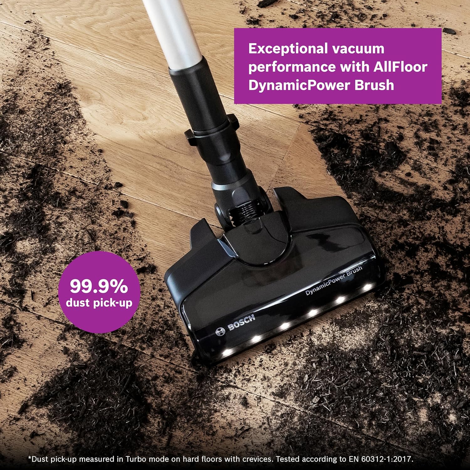 Thumbnail 5 de Bosch Unlimited 7 BCS712BGB ProHome cordless vacuum with Flex Tube, charger and 2 batteries (black)