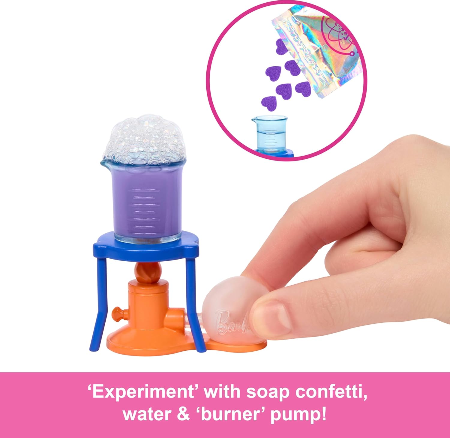 Thumbnail 3 de Barbie Carriere – Scienziata bionda JCR70, set bambola con camice da laboratorio e accessori