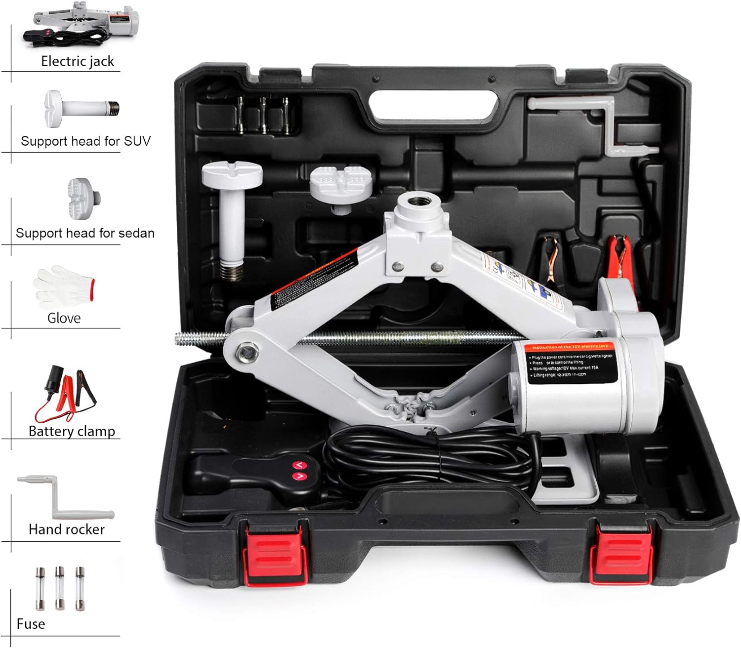 Detalle de STANDTALL Electric Car Jack 3T scissor jack for SUVs
