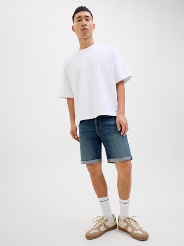 Thumbnail 6 de JACK & JONES Pantalones cortos para hombre – Denim azul, ajuste regular