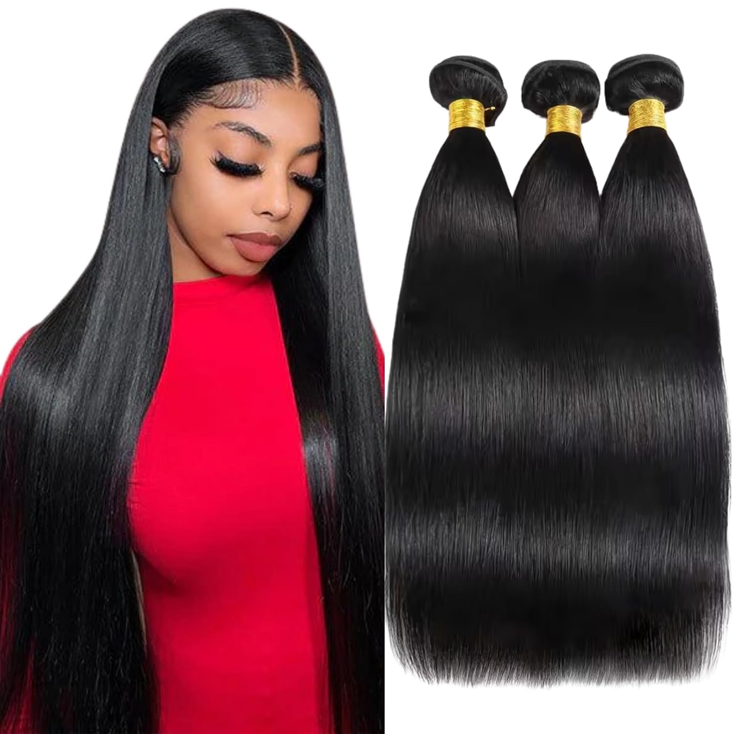 Detalle de Human Hair Bundles 14-Inch