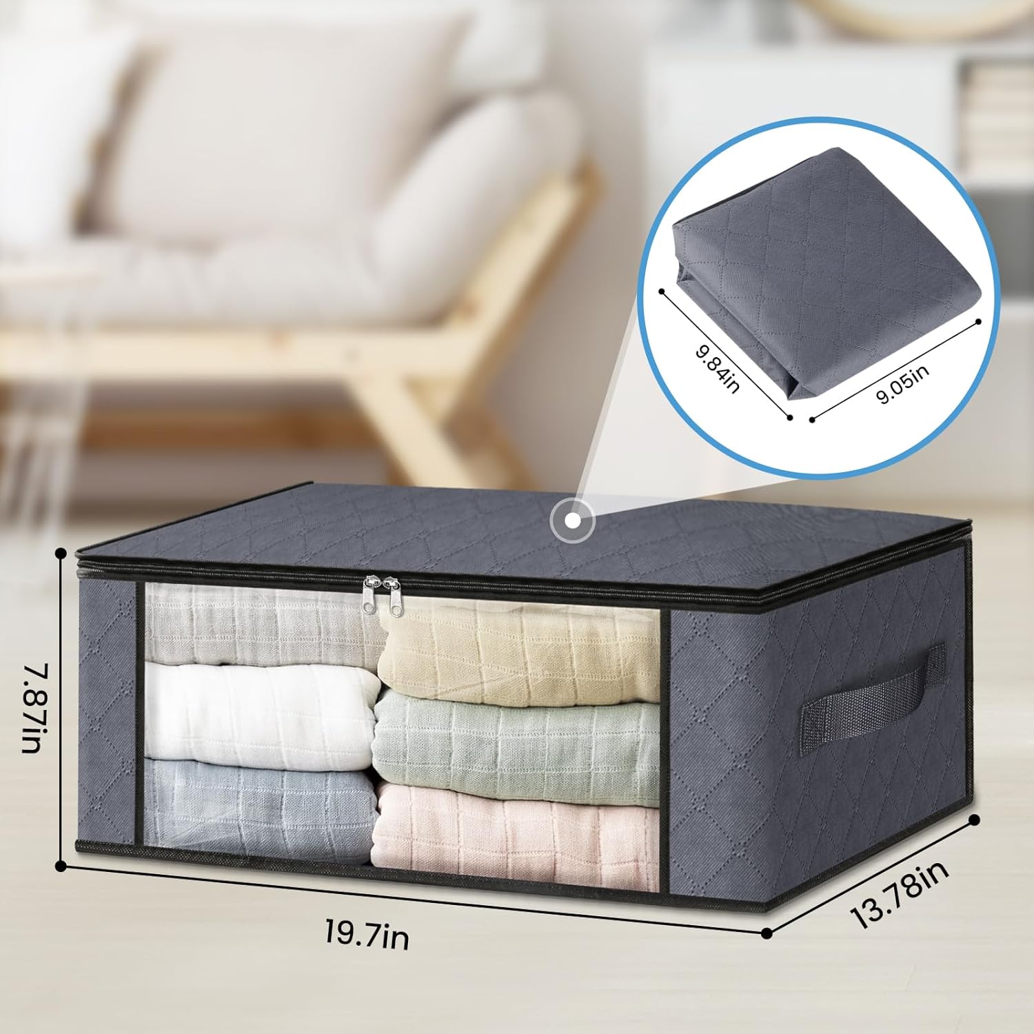 Detalle 2 de HomeHacks Clothes Storage Bags 35L