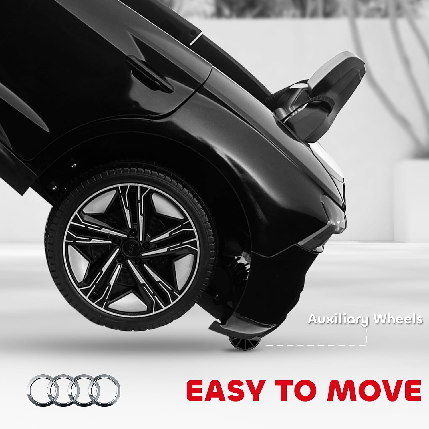 Thumbnail 4 de HOMCOM Audi RS e-tron GT Licensed 12V Ride-On Car for Kids