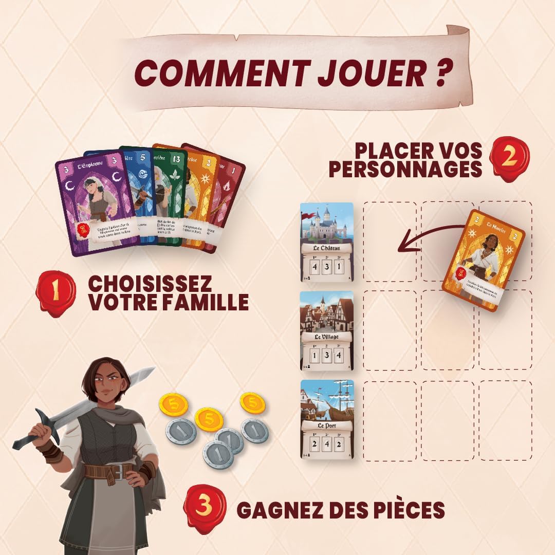 Thumbnail 4 de SAVANA Emblèmes jeu de société 3 à 5 joueurs 🎲