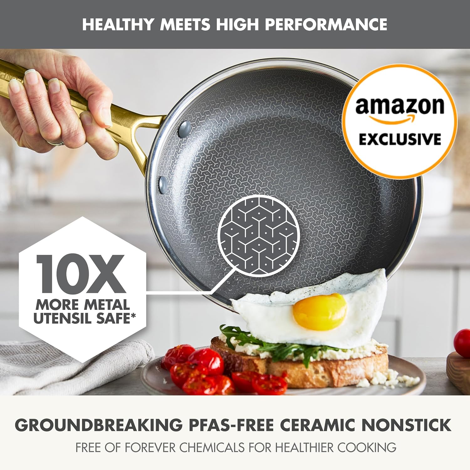 Thumbnail 1 de GreenPan Hybrid 13-Piece Nonstick Stainless Steel Cookware Set