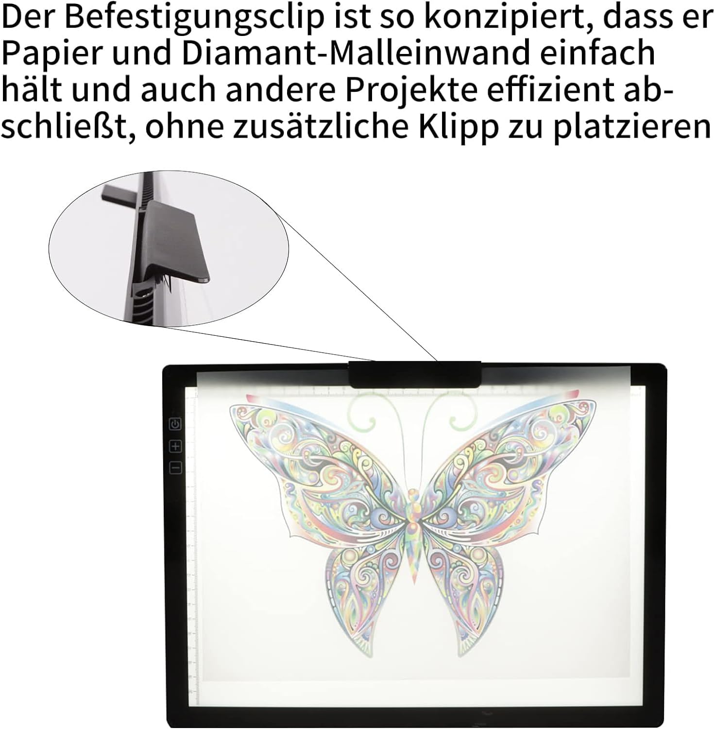 Thumbnail 3 de Wiederaufladbares LED Leuchtpad A4 fürs Nachzeichnen