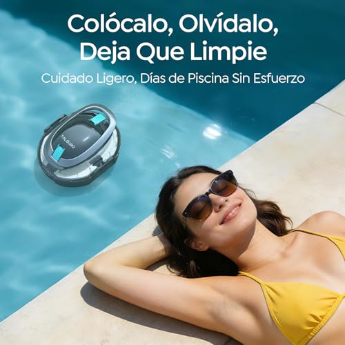 Thumbnail 8 de Robot limpiafondos TALOSBO S2 (2026 Upgrade) — sin cables, 90 minutos de autonomía y doble filtración para piscinas de fondo plano