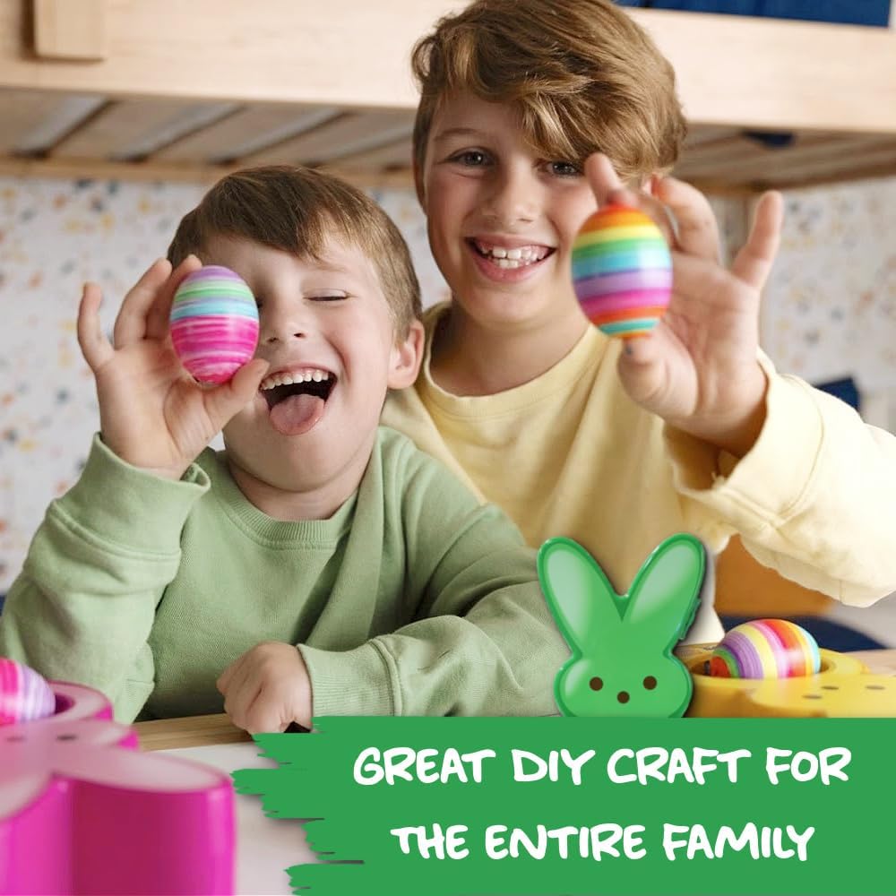 Detalle 2 de Eggmazing Egg Decorator Peeps Bunny 6 markers