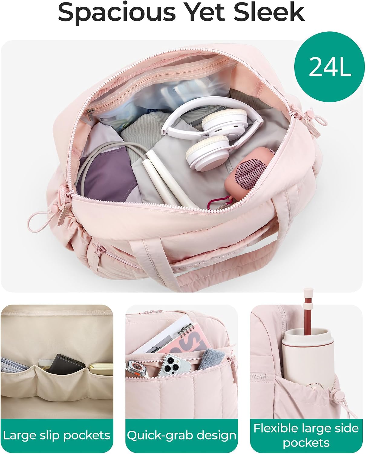 Detalle de BAGSMART Gym Duffel Bag, 24L