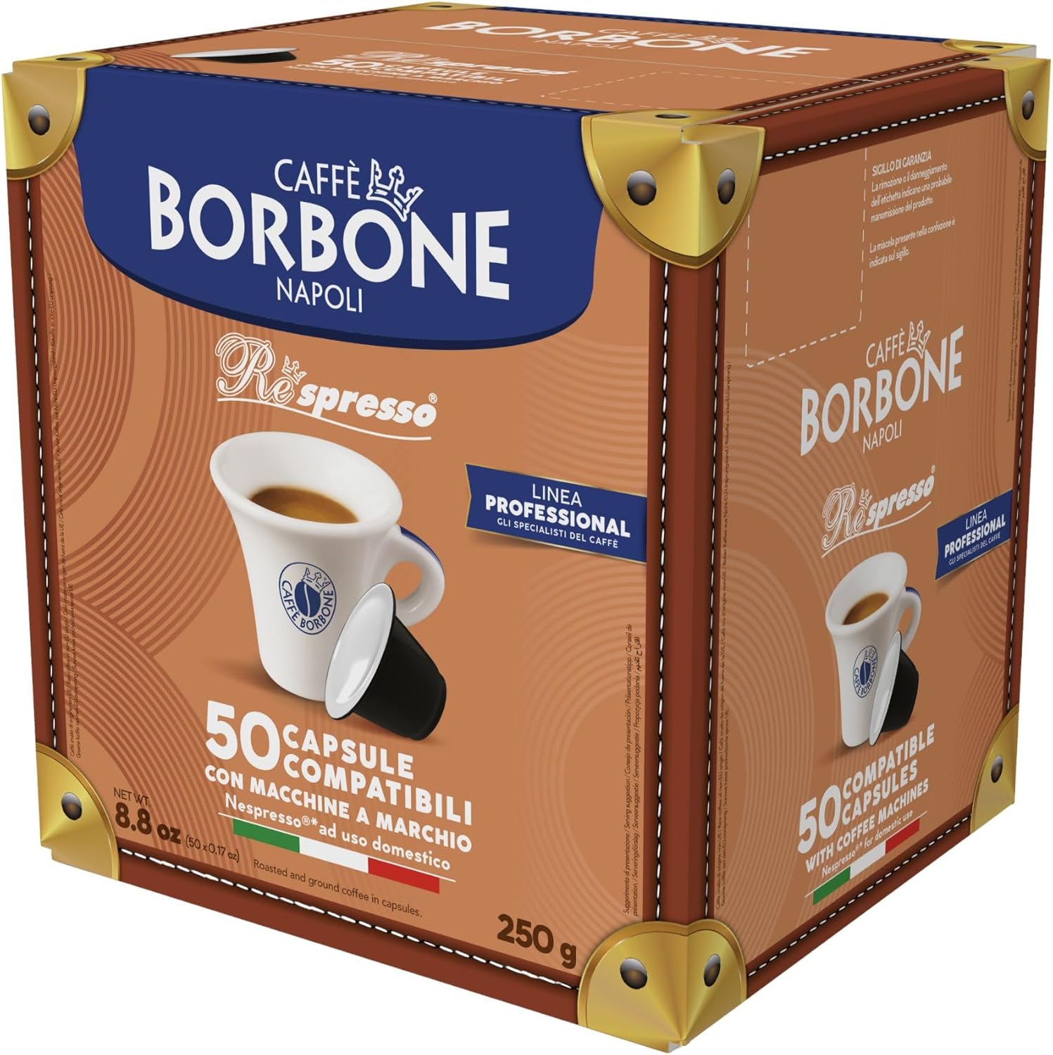 Thumbnail 3 de CAFFÈ BORBONE Respresso Miscela Blu - Confezione da 50 Capsule, compatibile Nespresso domestico