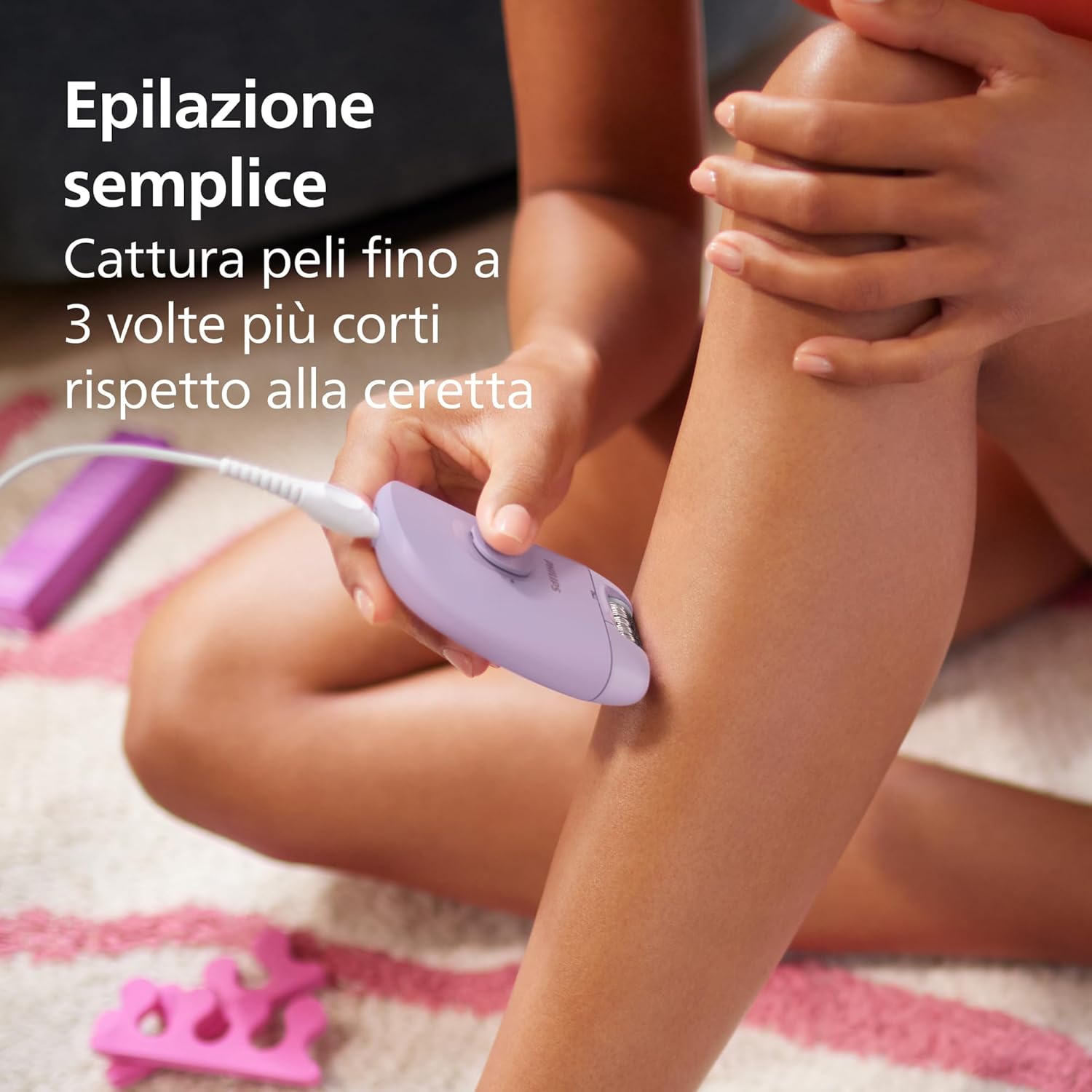 Detalle de Philips epilatore Serie 2000 BRE237/00 0,5 mm