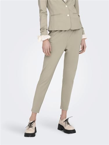 Detalle de ONLY Damen Onlpoptrash Life Easy Col Pant PNT Noos Regular Fit Hose mit Kordelzugverschluss – Lounge & Freizeit