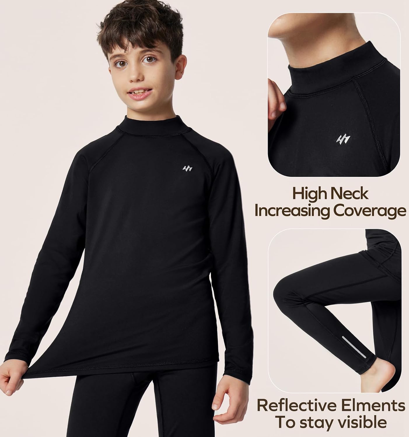 Detalle de Ewedoos Kids Thermal Underwear Set in Polyester