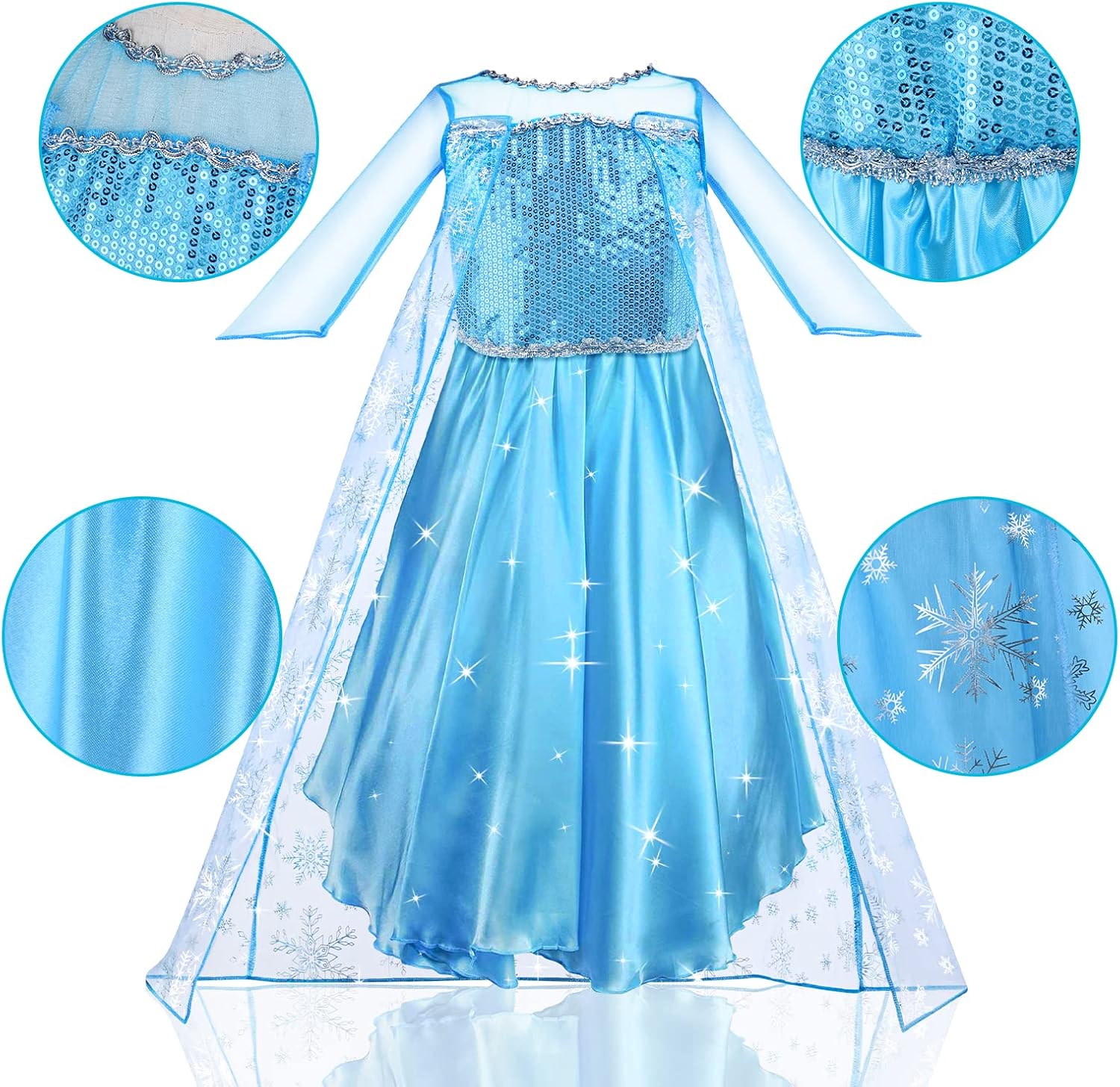 Detalle de URAQT Vestito Set Principessa 100-150