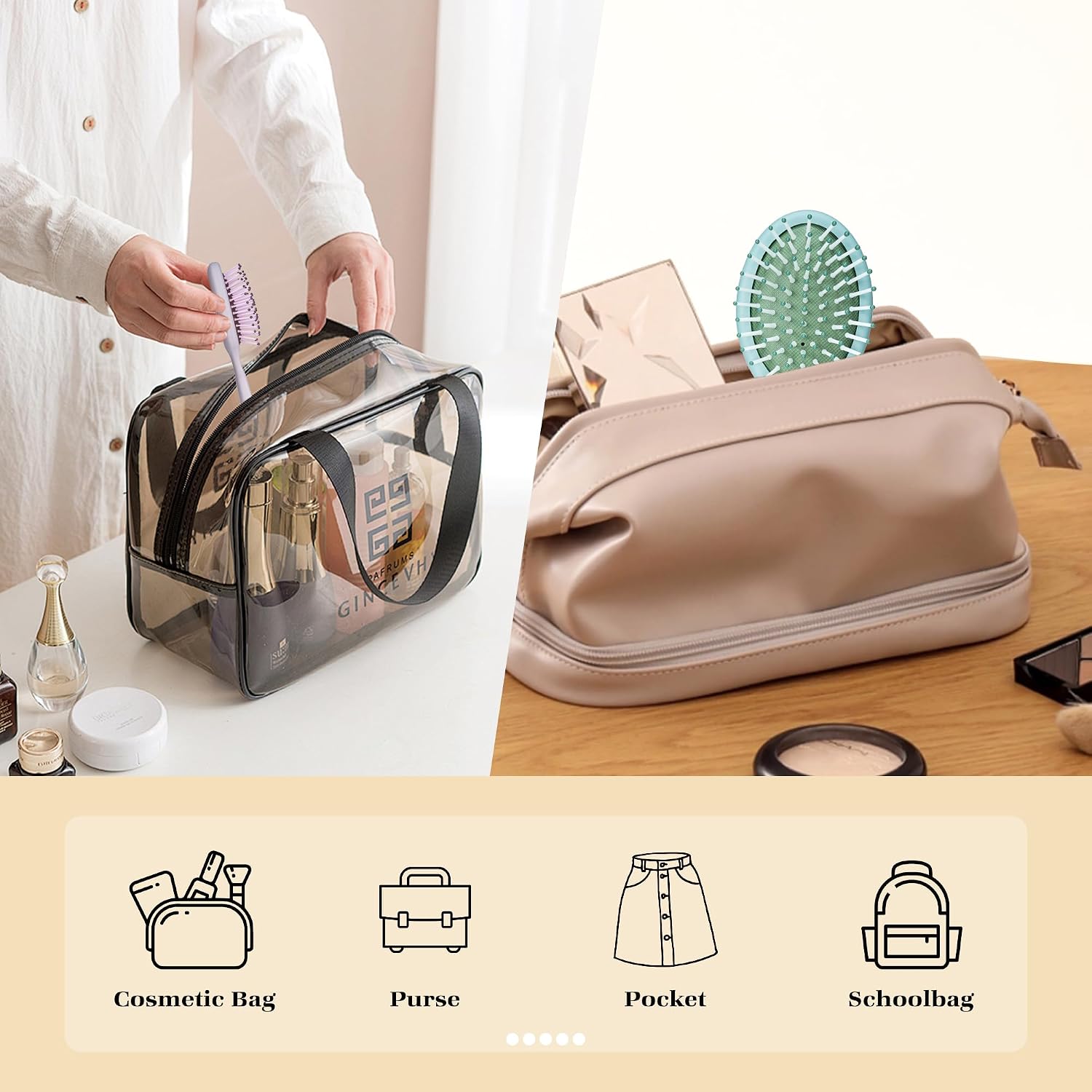 Thumbnail 4 de Bituemly Mini Hairbrush 10-Piece Set