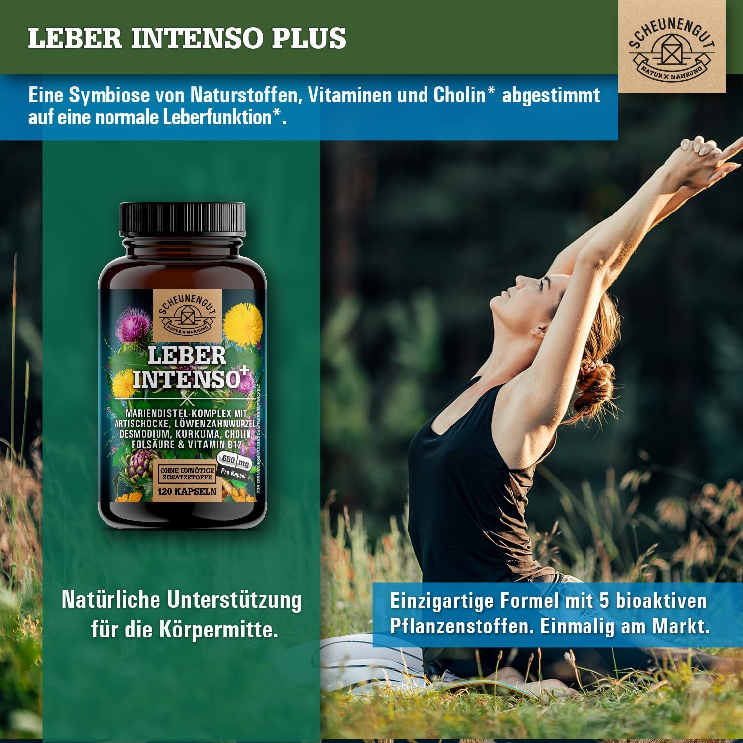 Thumbnail 3 de LEBER INTENSO+ Leber Kapseln 120 Stk