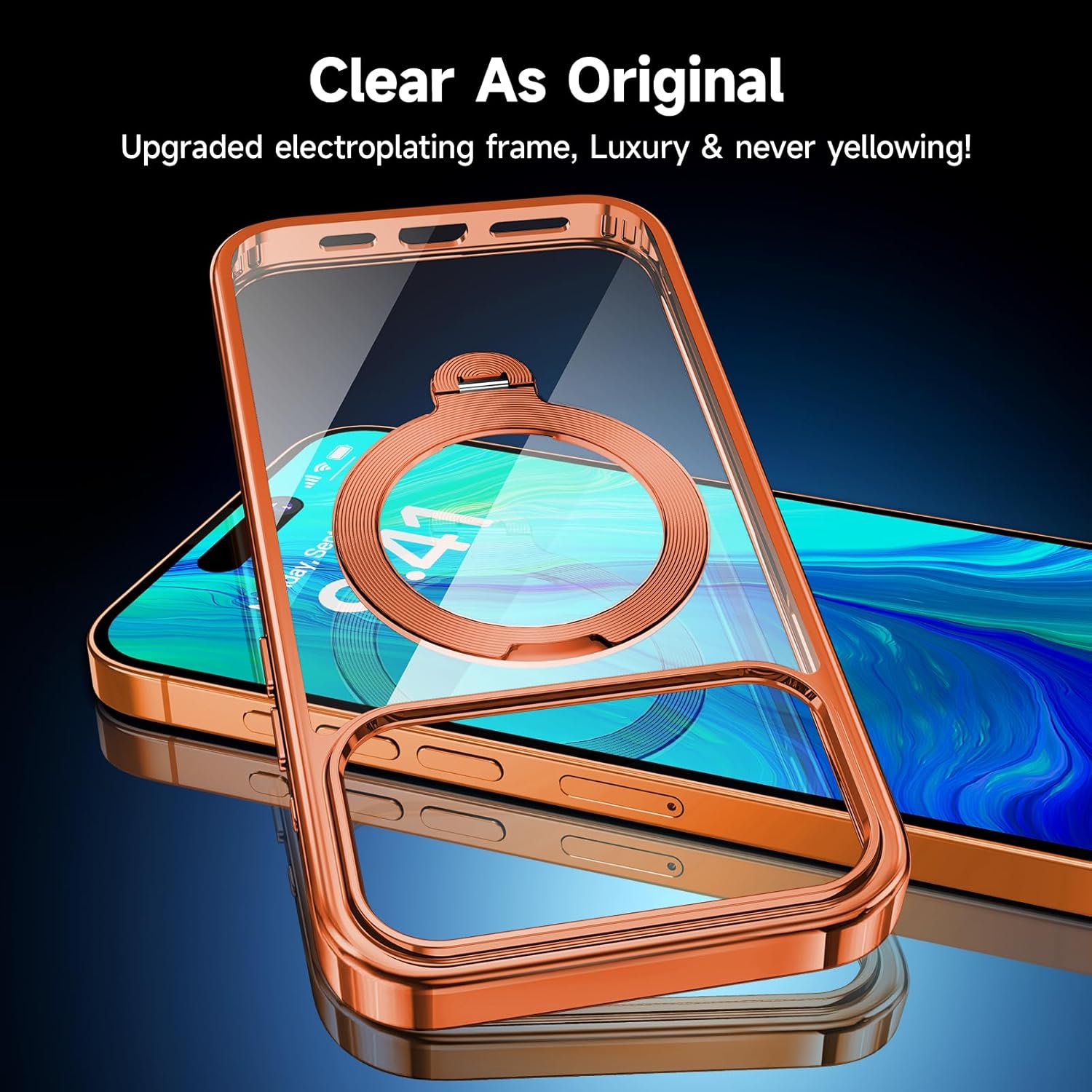 Thumbnail 3 de Tri-Shield Protection for iPhone 17 Pro Case with 360° Spin Stand and MagSafe Compatibility