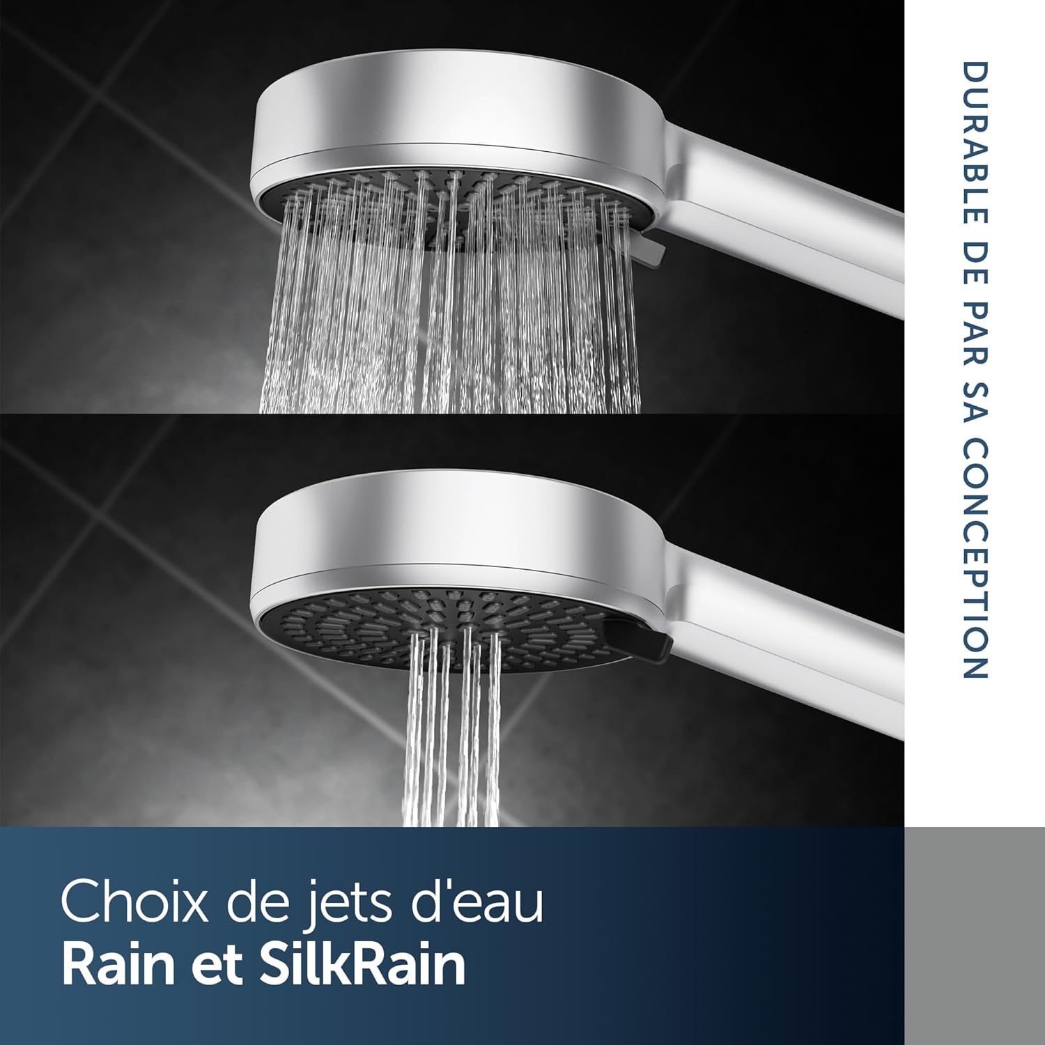 Thumbnail 3 de Ideal Standard Idealrain Alu+ Douchette multi-fonctions – économie d'eau et design contemporain