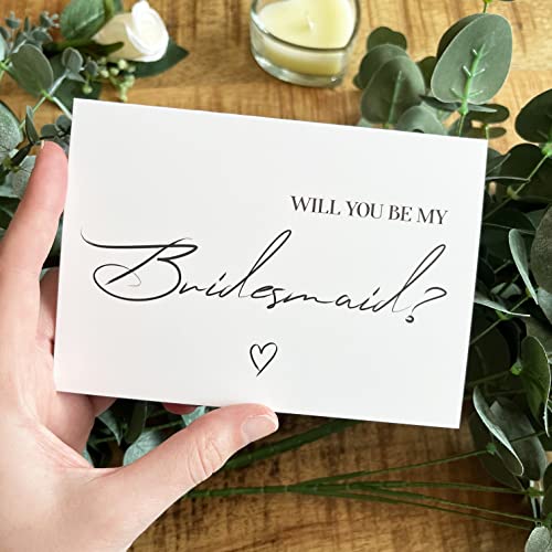 Thumbnail 5 de Will You Be My Bridesmaid Cards – 4 Pack, A6 with Envelopes by Lovely Little Things