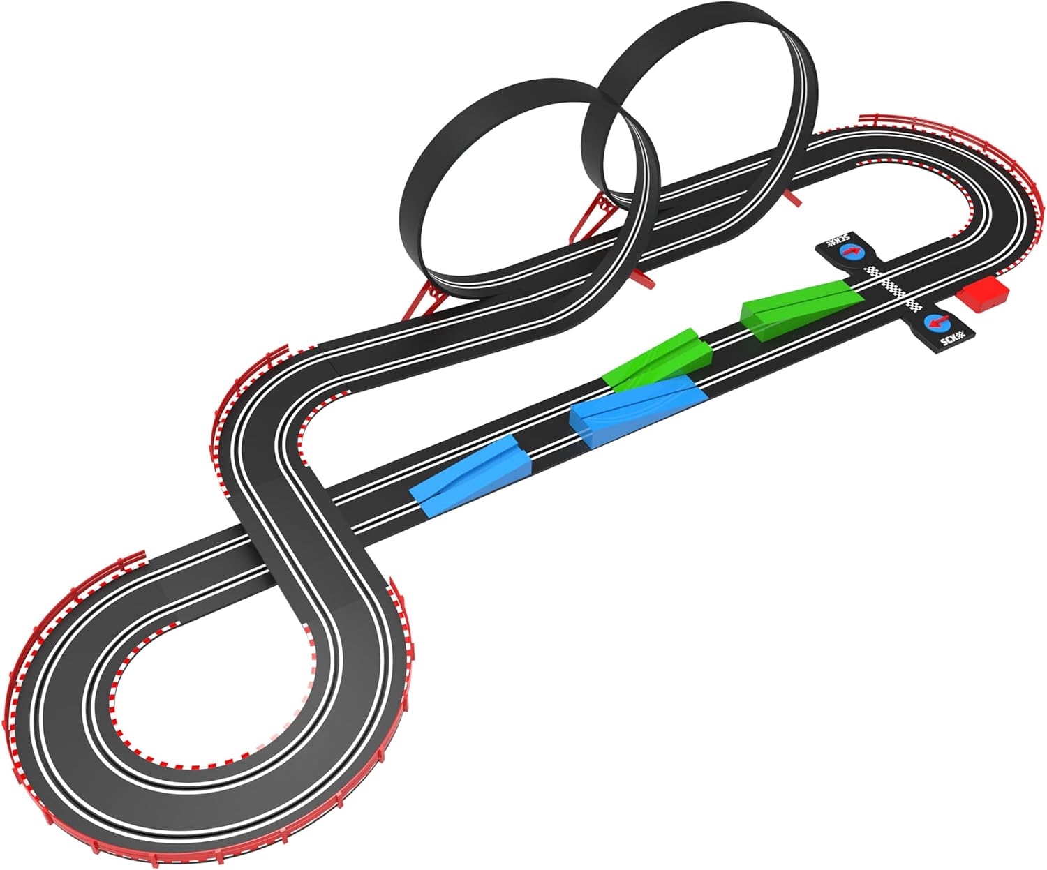 Detalle de SCALEXTRIC Circuit Compact Speed Race 1:43