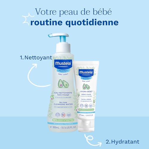 Detalle de Mustela crème visage bébé 40 ml