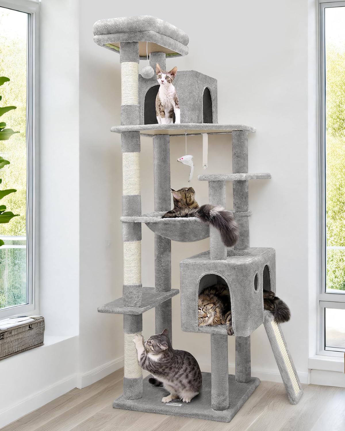 Thumbnail 2 de Globlazer Arbre à chat 178 cm gris foncé