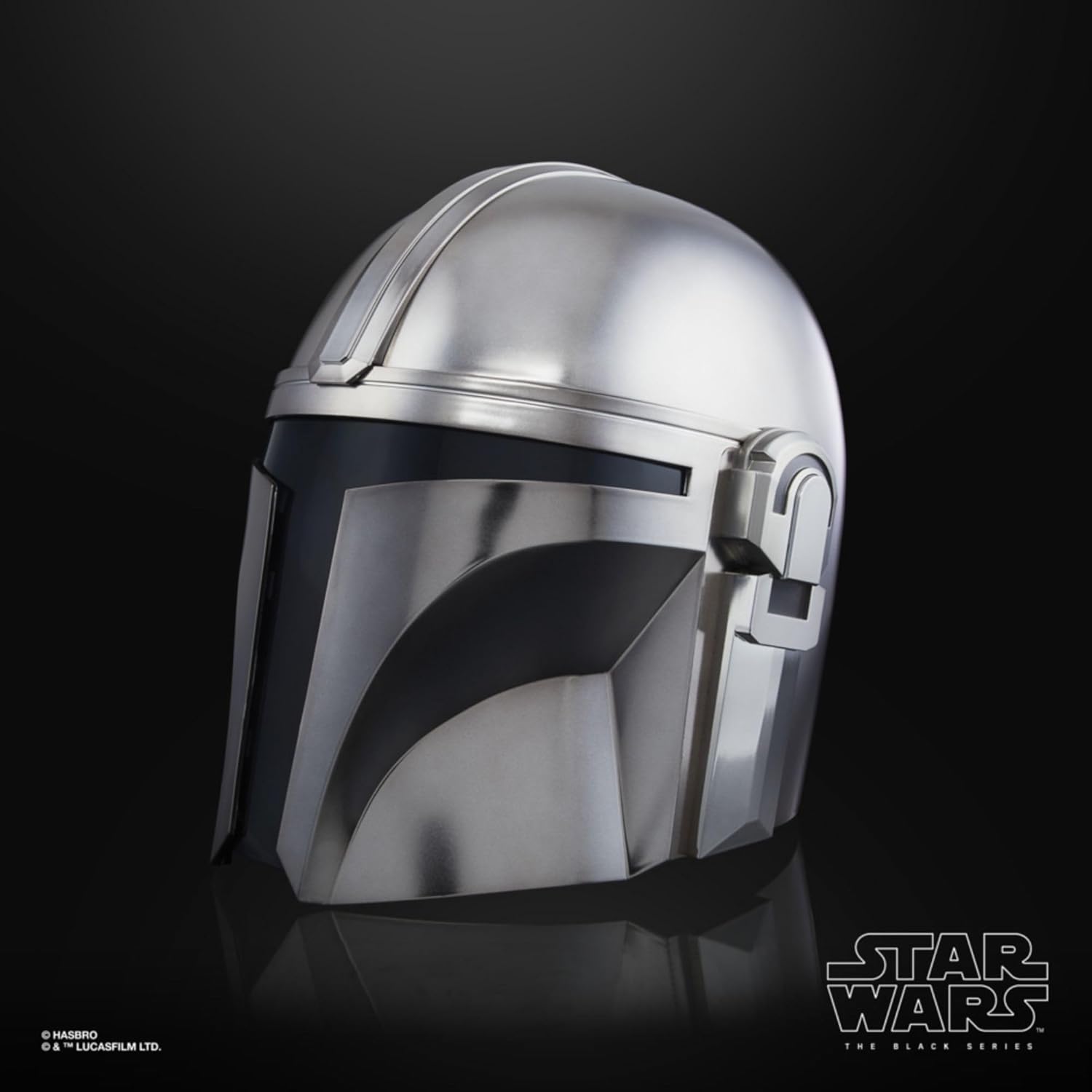 Thumbnail 3 de Star Wars Hasbro The Black Series - The Mandalorian Casco Elettronico da Collezione