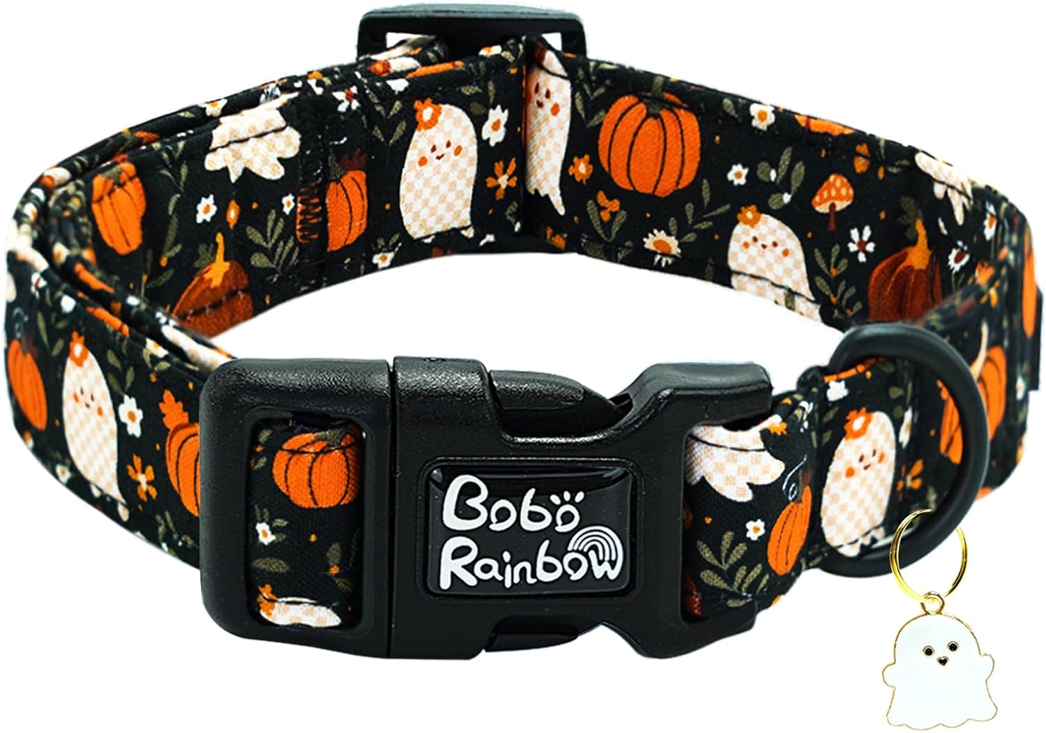Detalle de Bobo Rainbow Dog Collar, Cotton