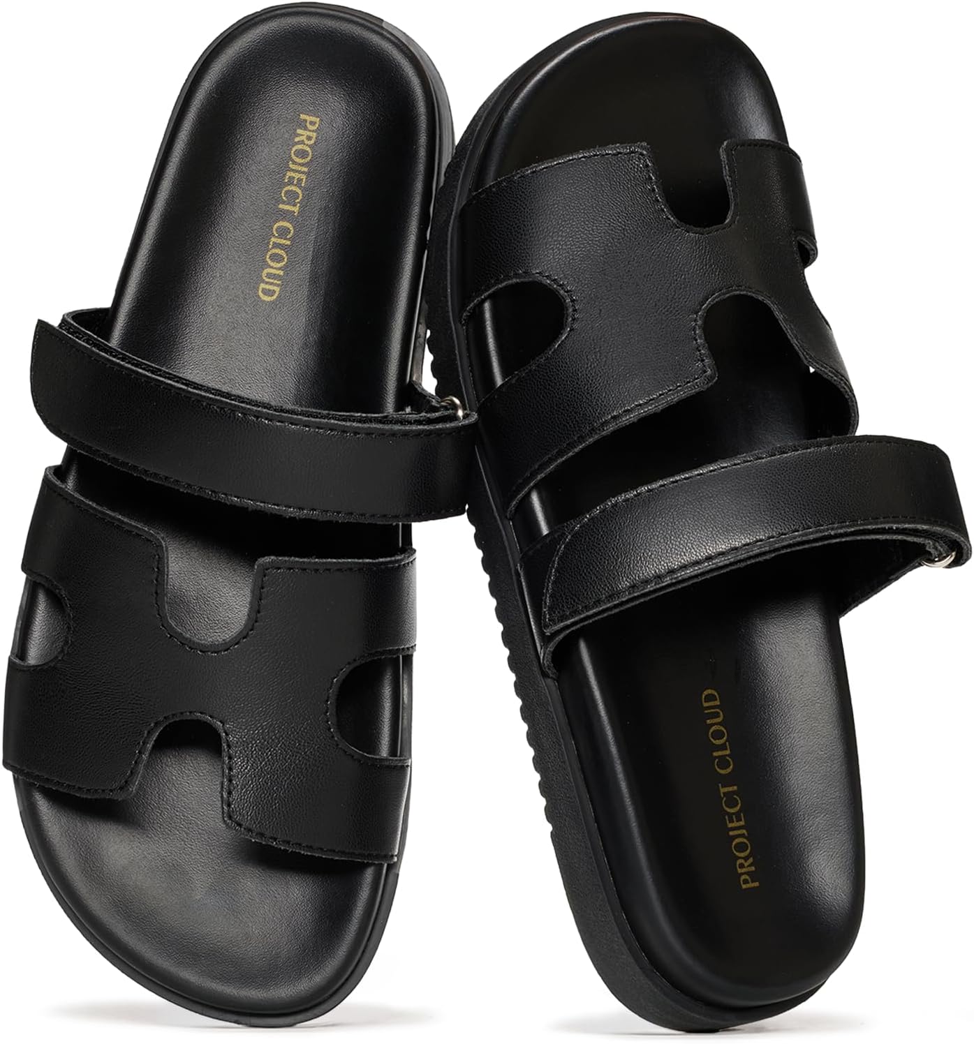 Imagen de Project Cloud 100% Genuine Leather Sandals for Women by Mayvy en OfertitasTOP
