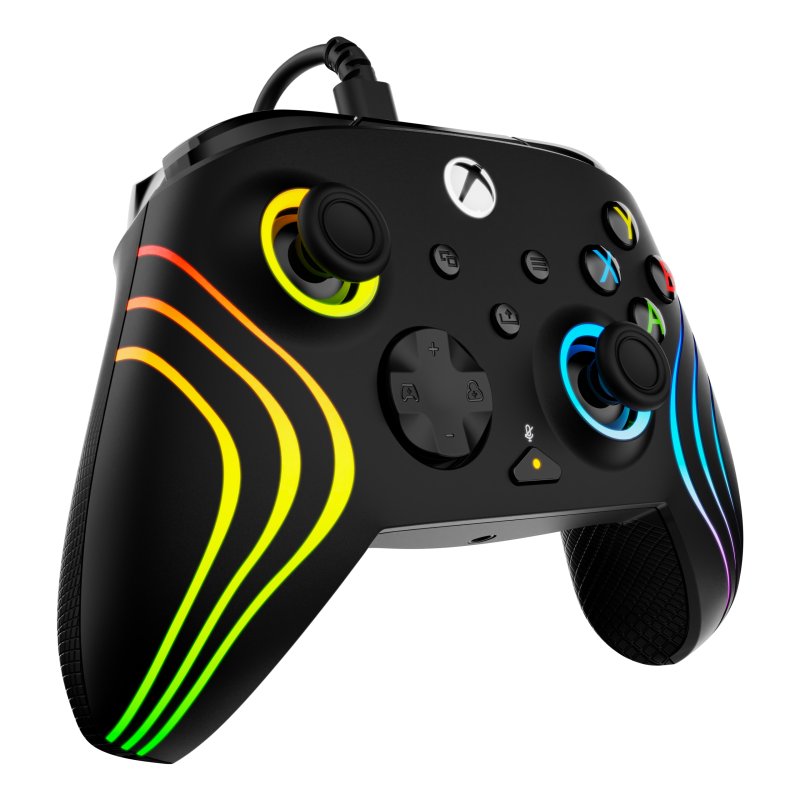 Thumbnail 3 de Gamepad Turtle Beach Afterglow Wave Alámbrico Multicolor Negro – Xbox/PC, 3 m