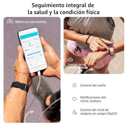 Detalle de Reloj Inteligente AcclaFit para Mujer y Hombre 1.85" con Llamadas Bluetooth y 140+ Modos Deportivos (IP68)
