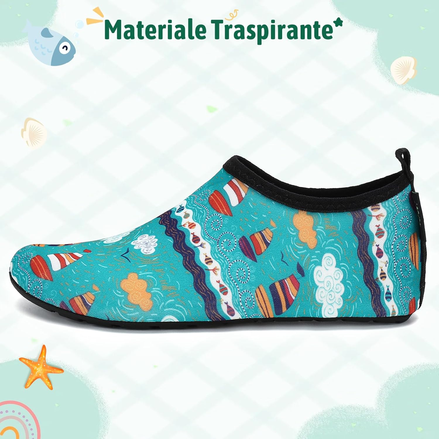 Thumbnail 6 de SAGUARO Scarpette da Scoglio – Scarpe da Sport Acquatici Unisex Bambino