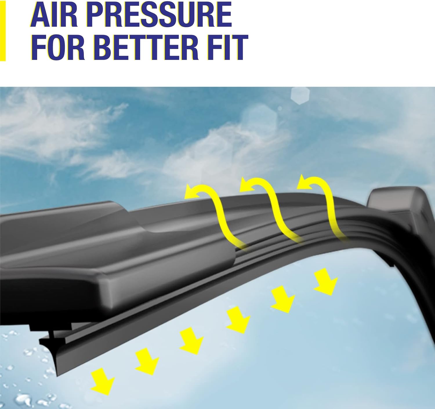 Thumbnail 2 de 22"+20" Windshield Wiper Blades Replacement