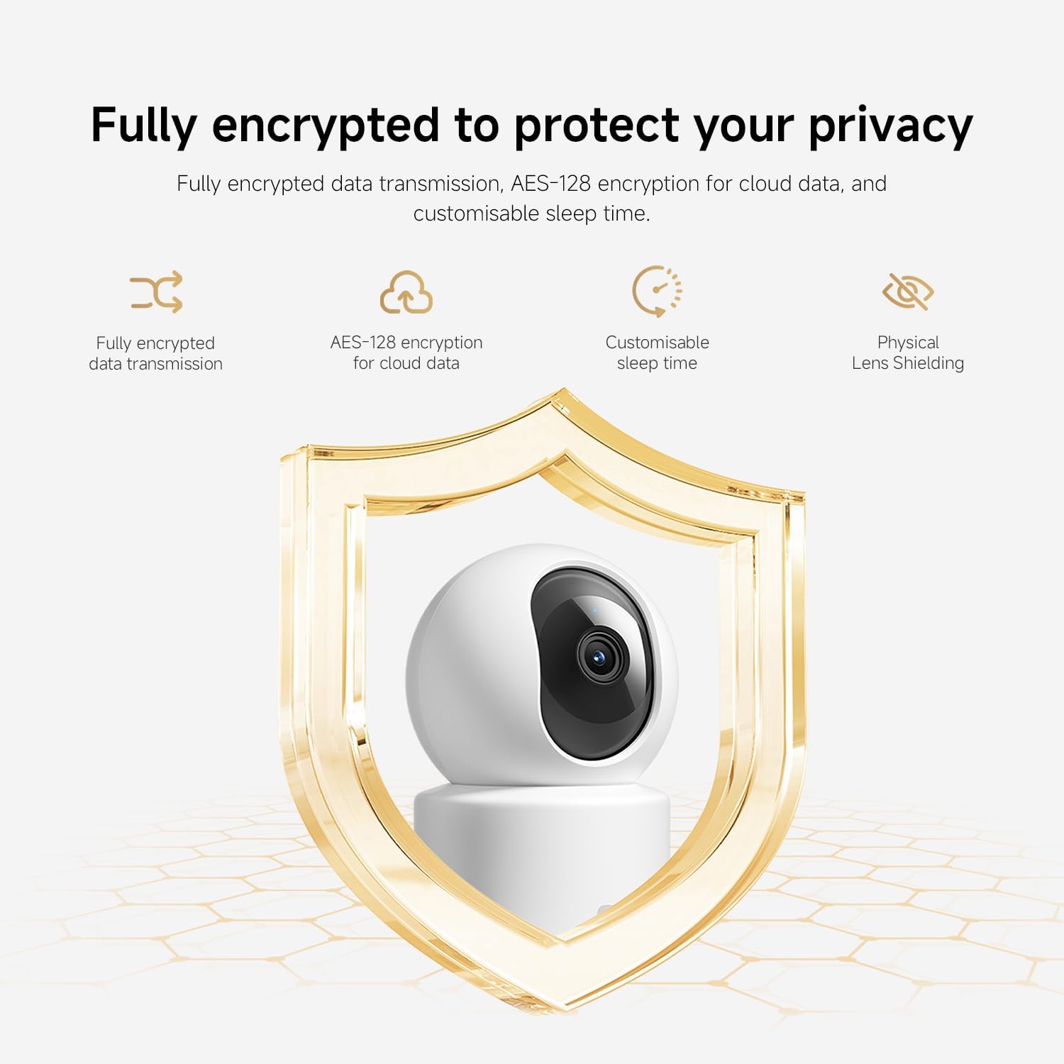 Detalle 2 de Xiaomi C201 1080p Pan/Tilt Indoor WiFi Security Camera (2MP) with 360° view, Colour Night Vision & pet monitoring