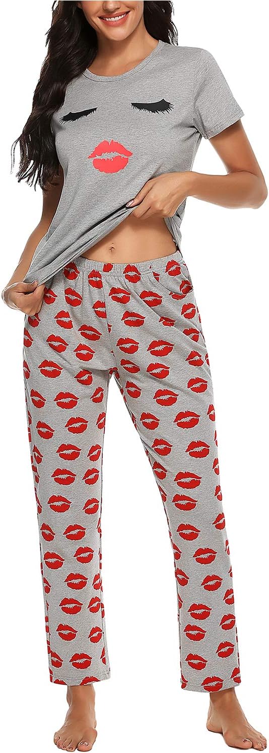 Detalle 2 de EISHOPEER Cotton Pajama Set 2-Piece