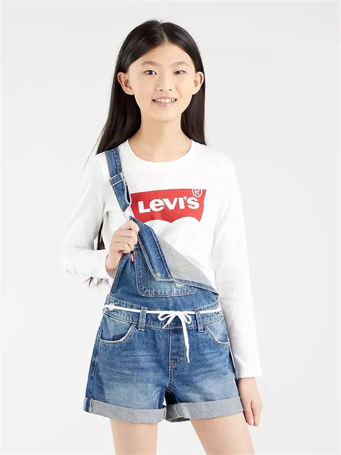 Thumbnail 2 de Levi’s Kids l/s Batwing Tee für Baby Mädchen – Langarmshirt mit Rundhalsausschnitt