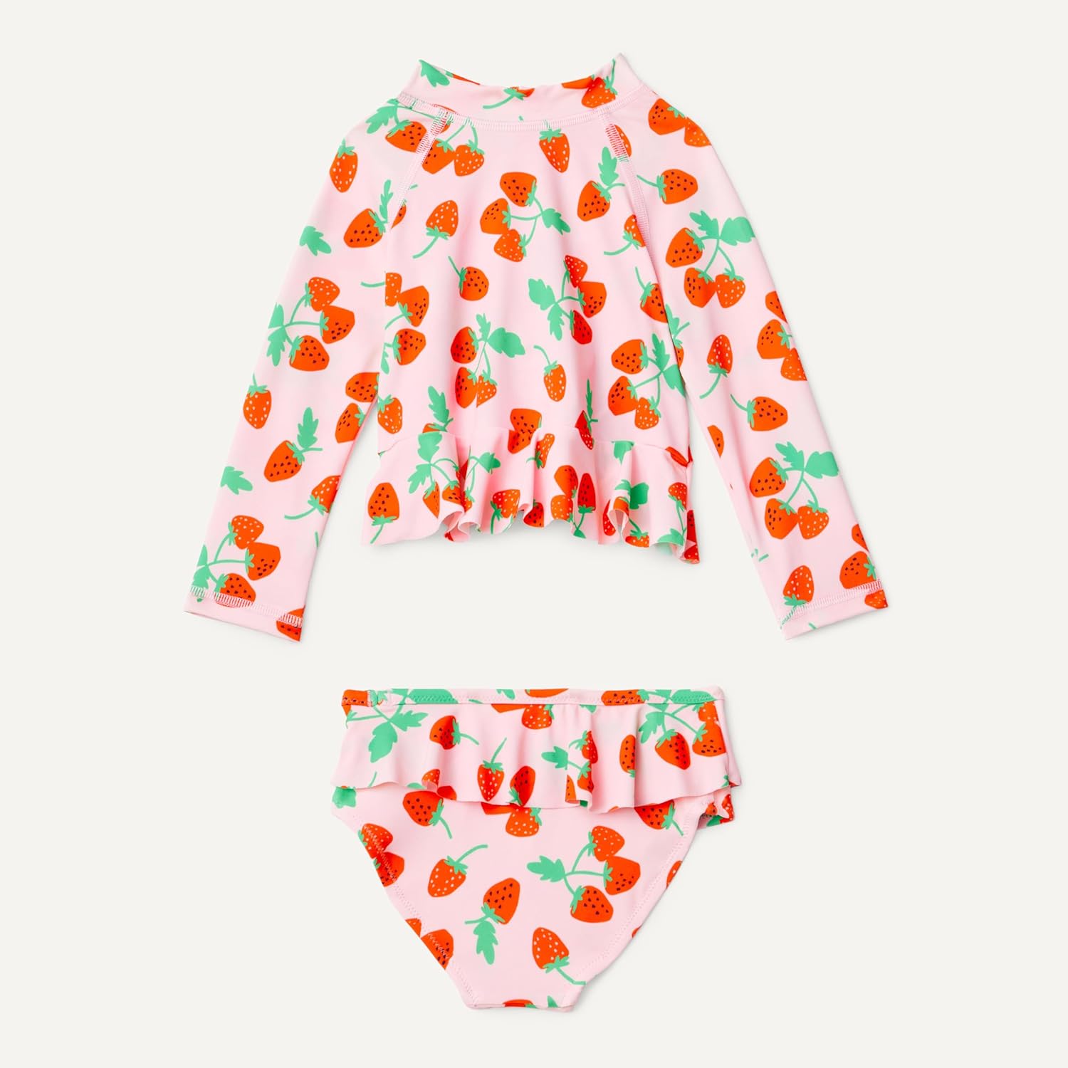 Thumbnail 2 de Amazon Essentials Baby Girls' Ruffle Rashguard Set