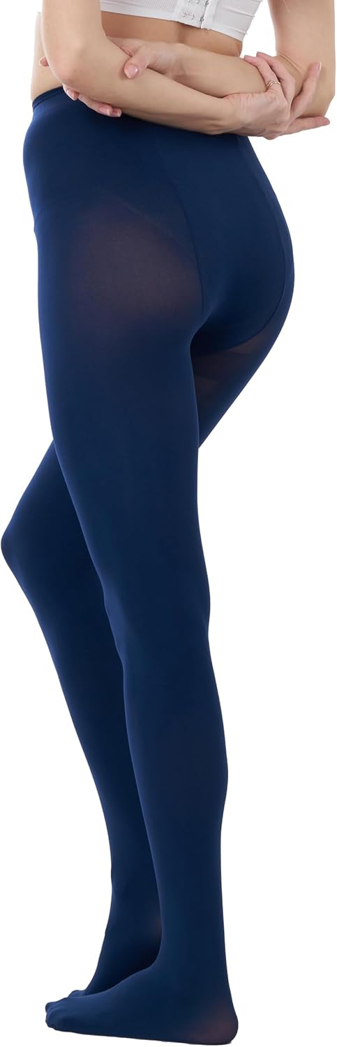 Thumbnail 4 de HeyUU Women's 80D Tights, High-Waist Footed Pantyhose in 29 Colors