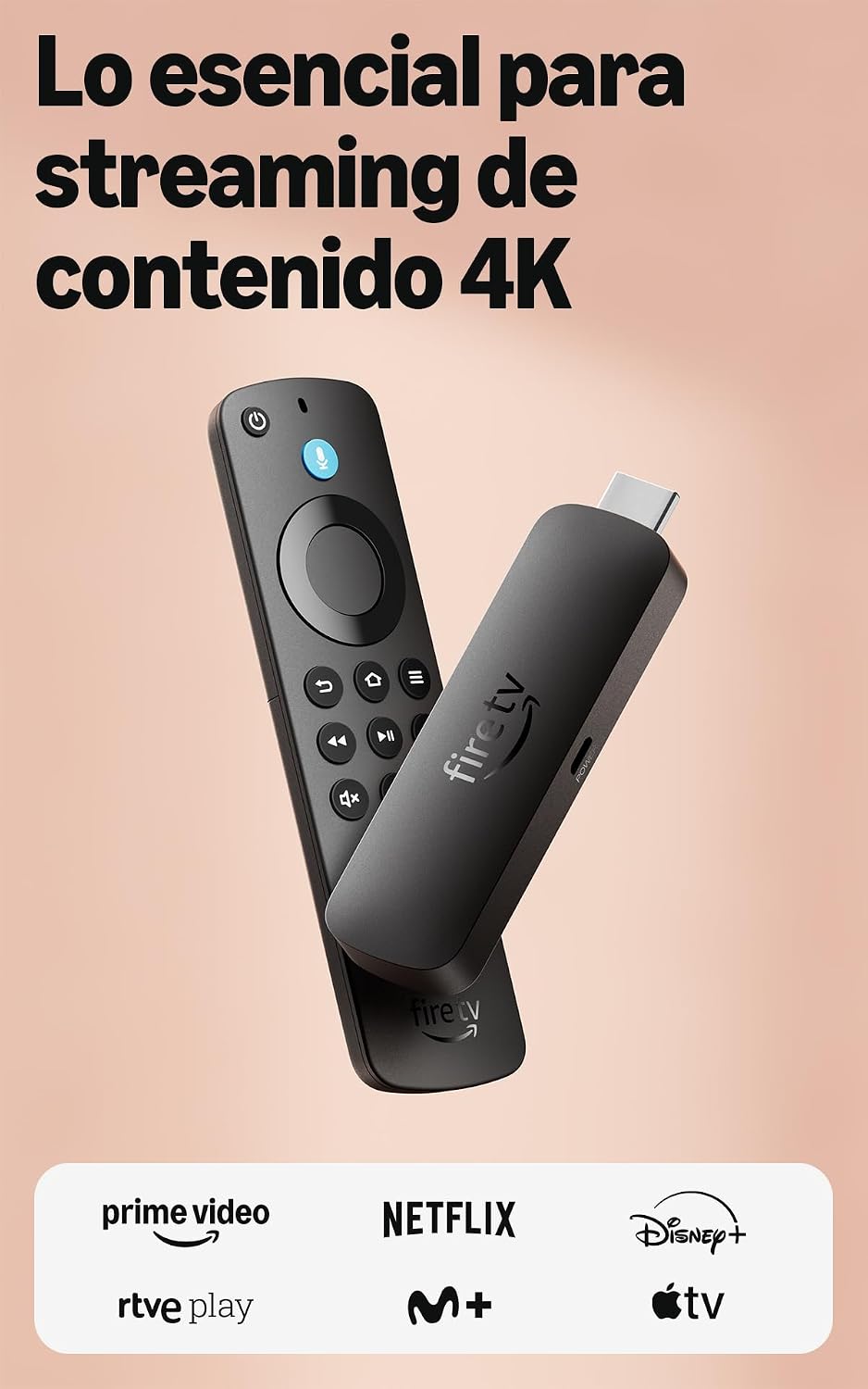 Detalle de Amazon Fire TV Stick 4K Select