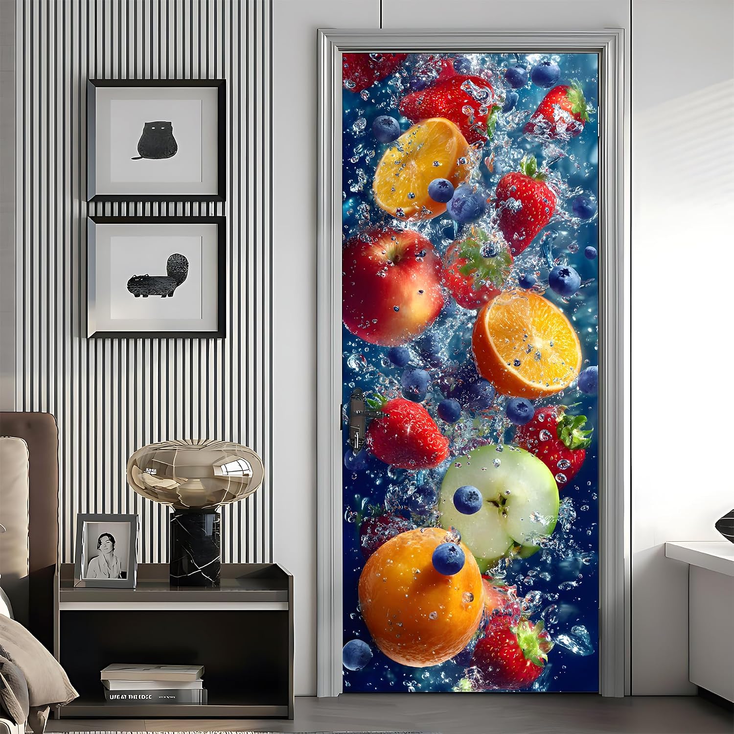 Thumbnail 3 de Refrigerator Door Cover 32.3" x 78.7