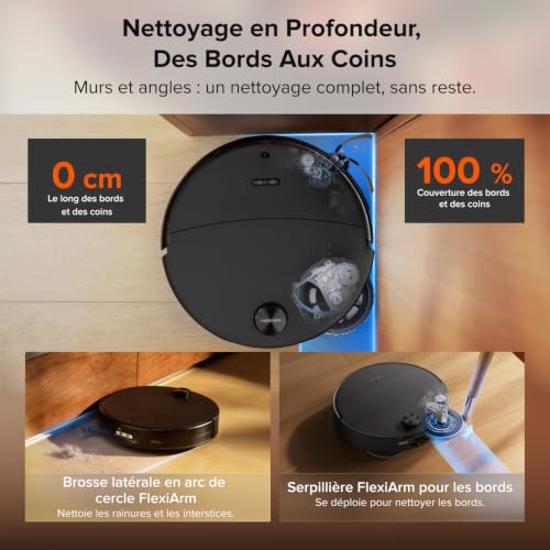 Thumbnail 5 de roborock Saros 20 Neo Robot Aspirateur Laveur — Nettoyage puissant sans enchevêtrement