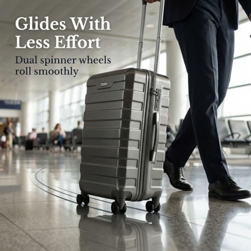 Detalle 2 de RMW Suitcase 24 Inch Medium Hard Shell Check-in Luggage