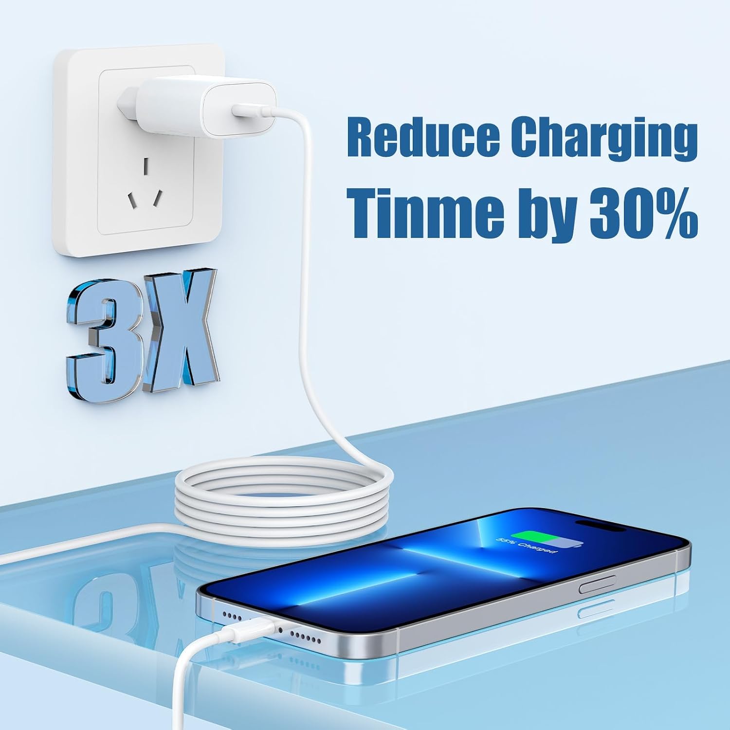 Thumbnail 4 de Chargeur iPhone 20W 2Pack