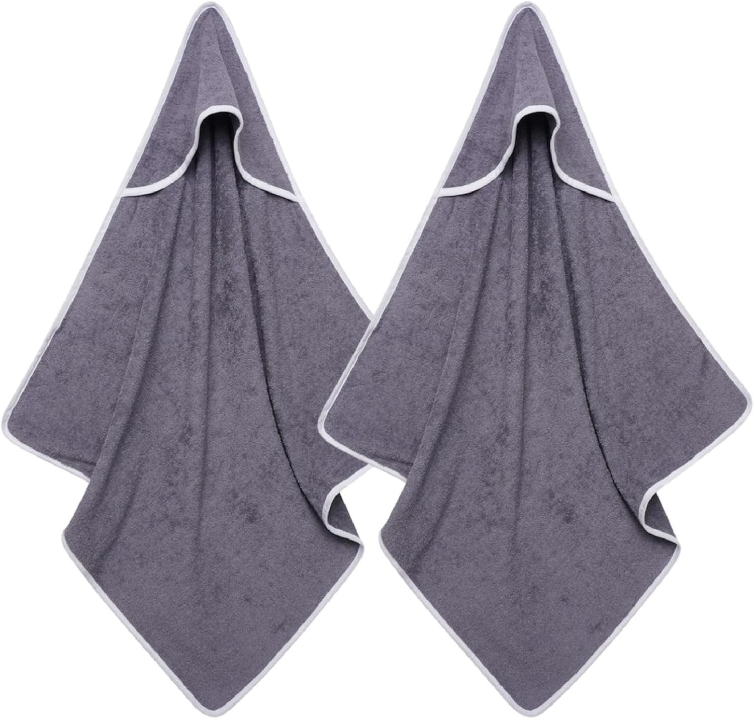 Thumbnail 6 de Sasma Home 2-Pack Baby Hooded Towels – 100% Cotton, Soft & Absorbent (75 x 75 cm)