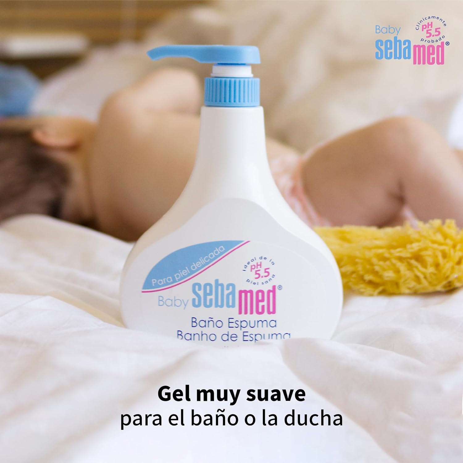 Detalle de Sebamed Baby Baño Espuma 1 L