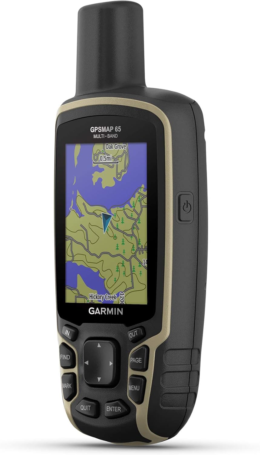 Thumbnail 6 de Garmin GPSMAP 65s handheld GPS with 2.6-inch color display, altimeter & compass
