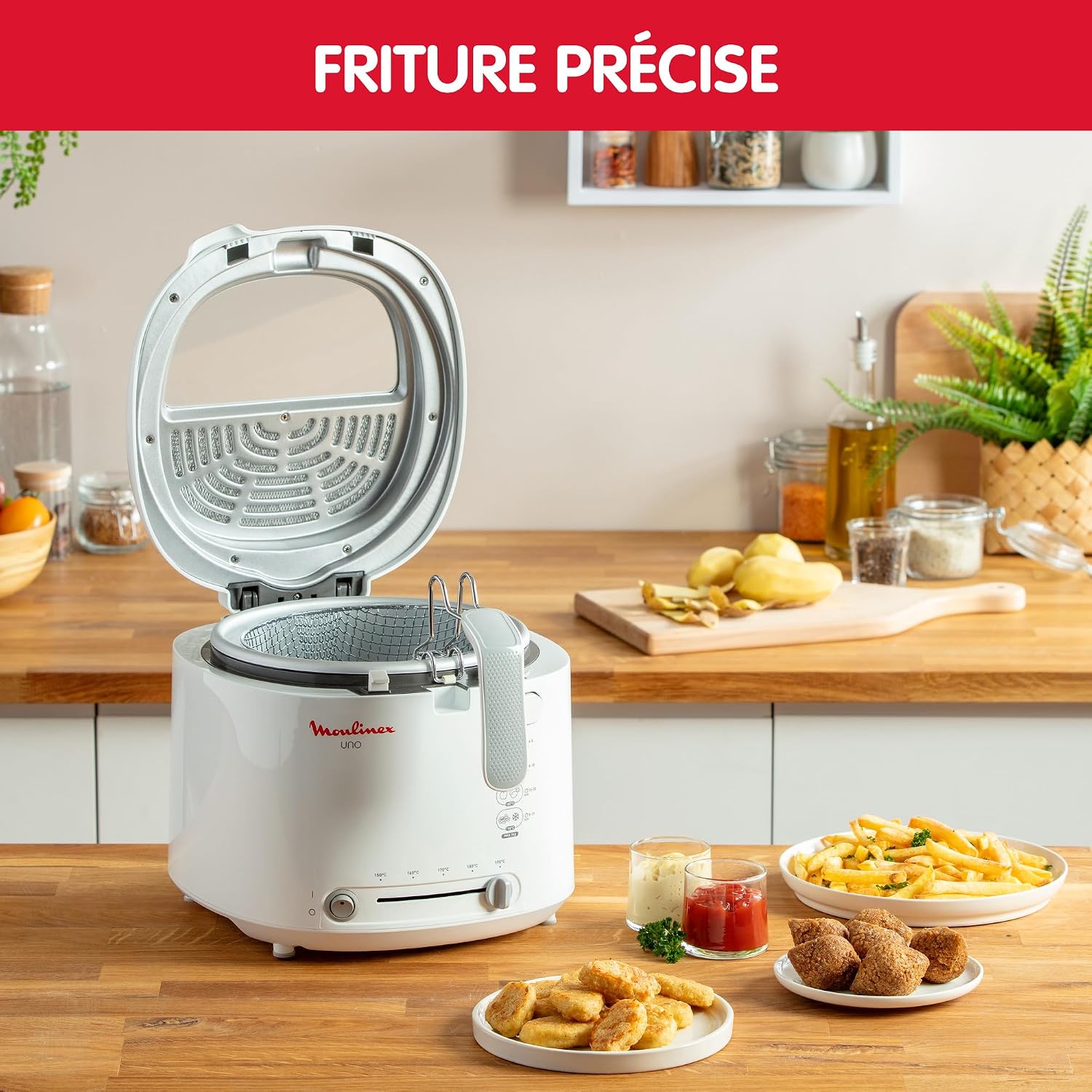 Thumbnail 4 de Moulinex AF203110 friteuse électrique 1 kg compacte 🍟
