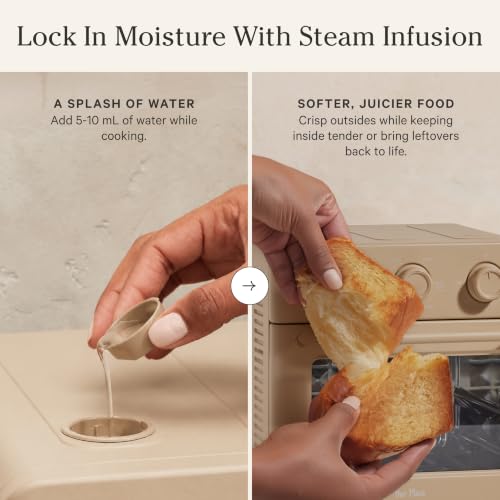 Detalle de Our Place Wonder Oven: 6-in-1 Air Fryer & Toaster Oven with Steam Infusion