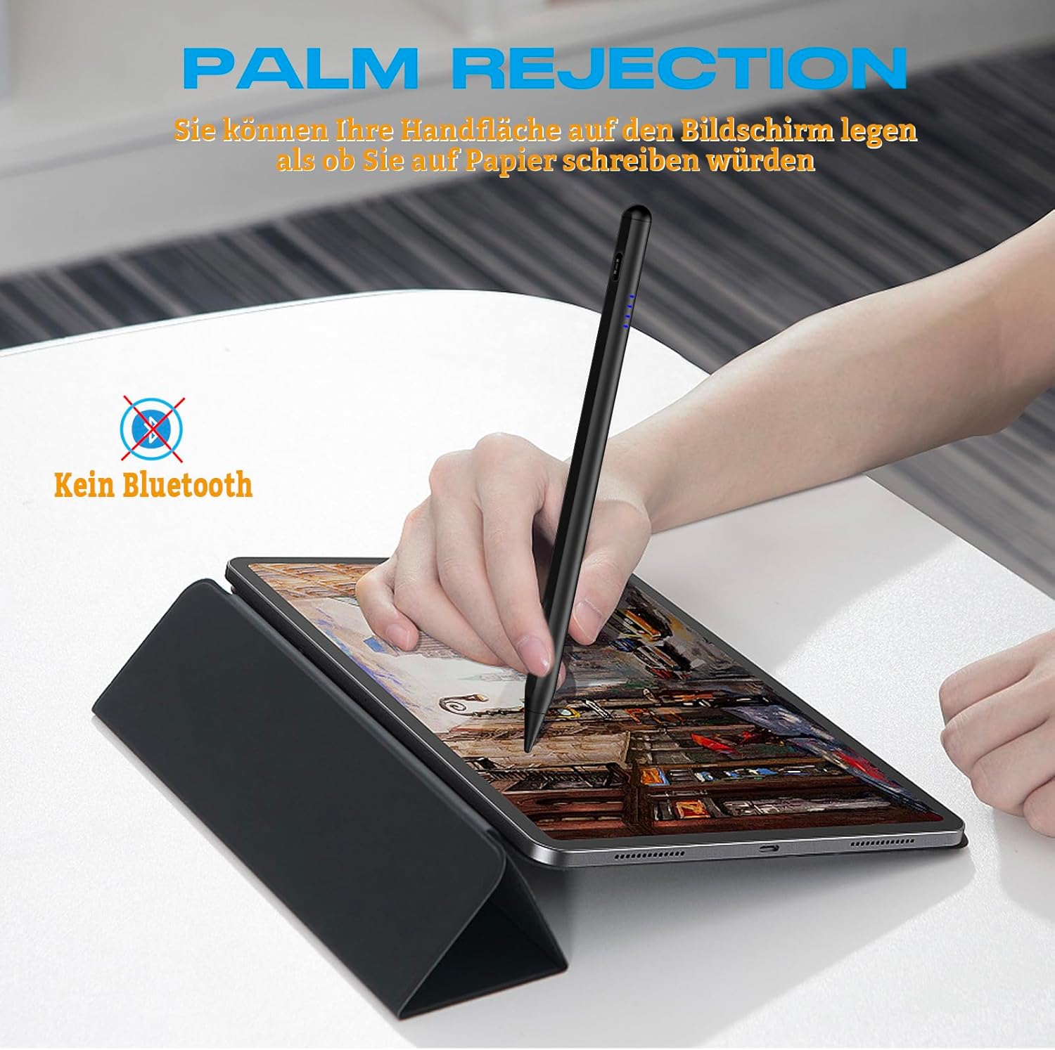 Thumbnail 5 de iPad Stift Pencil für iPad (2018–2026): Präzise Eingaben, magnetische Aufladung und Palm Rejection